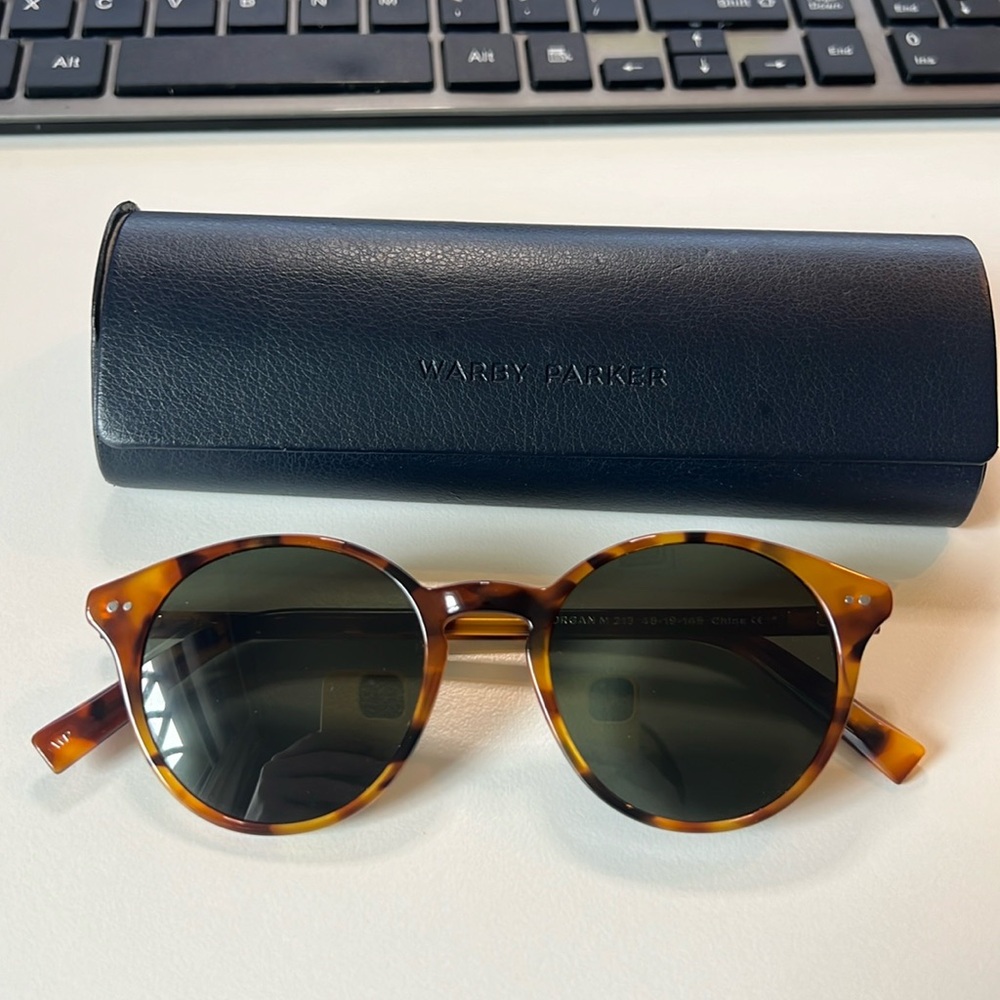 Warby Parker Morgan Sunglasses in Mesa Tortoise